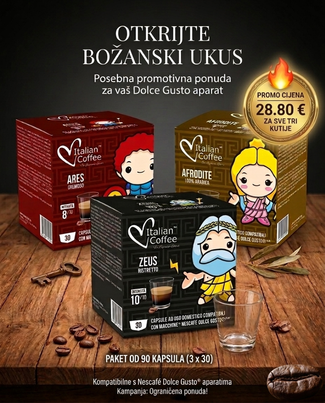 Promotivna Ponuda za Dolce Gusto kapsule