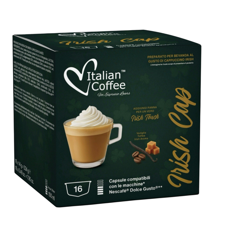 Italian Coffee - Dolce Gusto IRISH cappuccino x16 kapsula