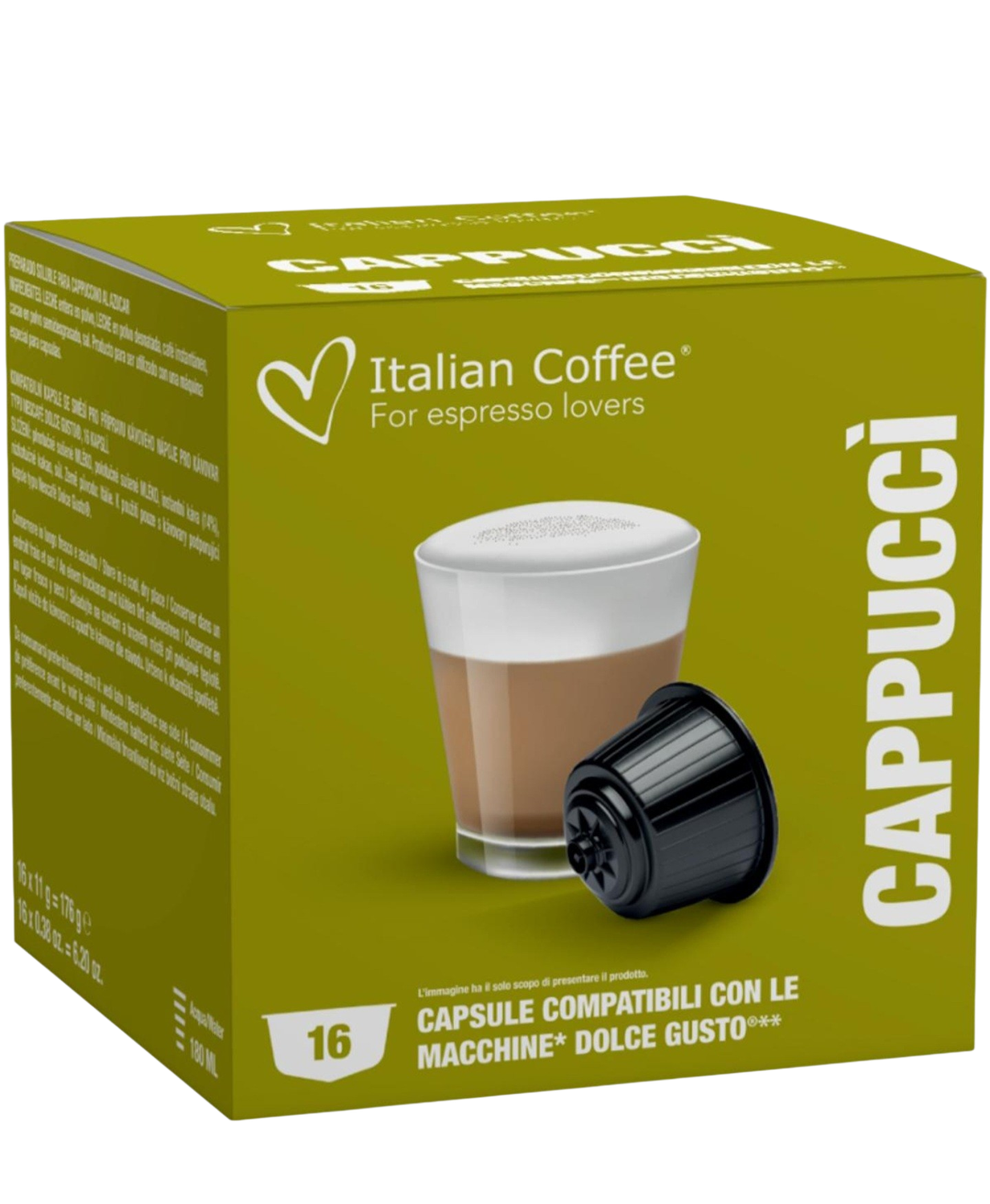 Italian coffe - Dolce Gusto Cappuccino 16 kapsula bez secera