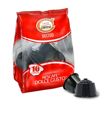 Caffè Cortese Deciso – 10 Dolce Gusto kapsule