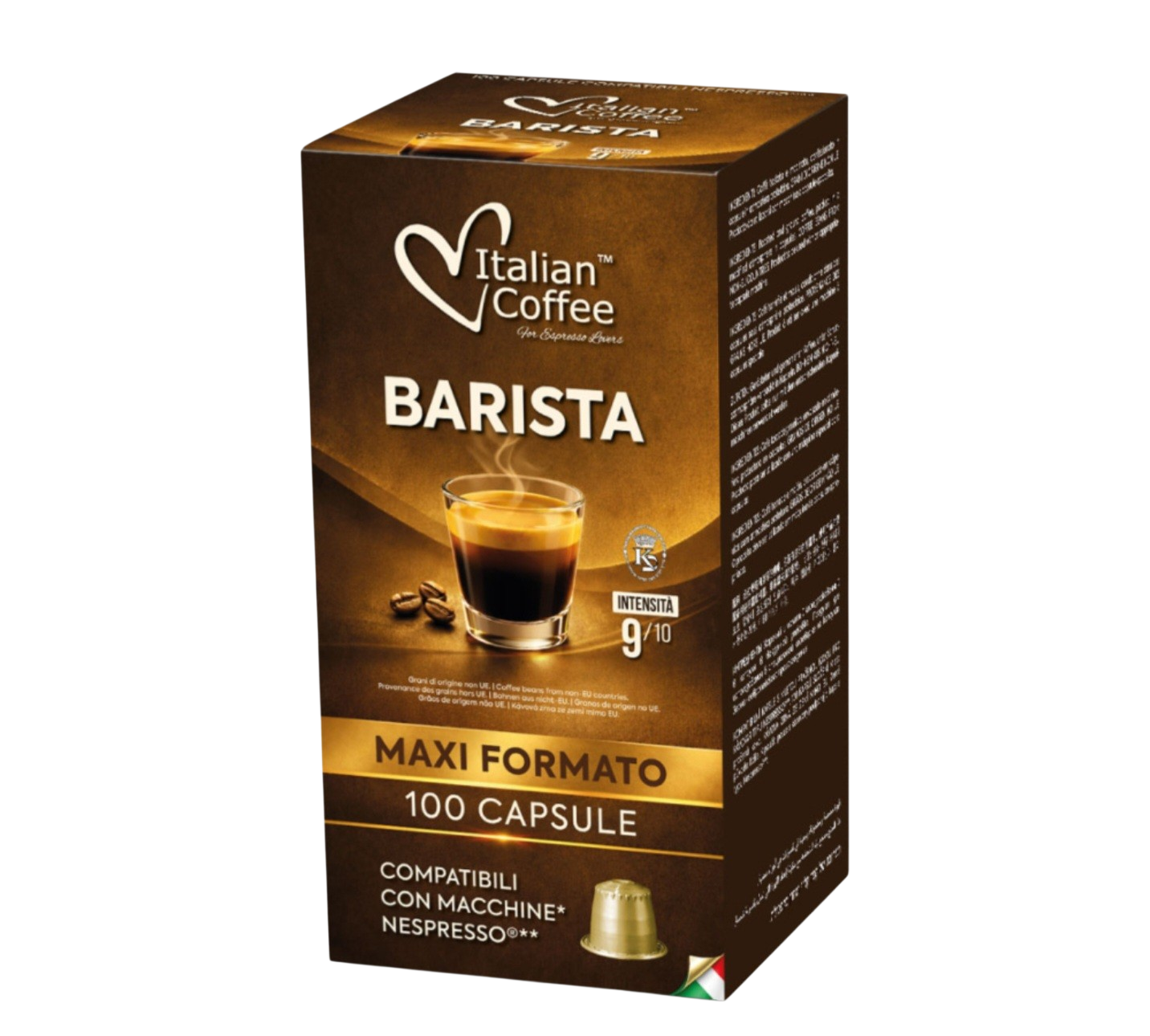 Italian Coffee Barista – 100 kapsula za Nespresso® aparate
