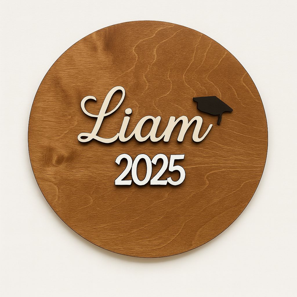 Personalized Graduation Guestbook 2025 | Custom Class of 2025 Memory Book | High School College Grad Gift | Graduation Party Keepsake Album
