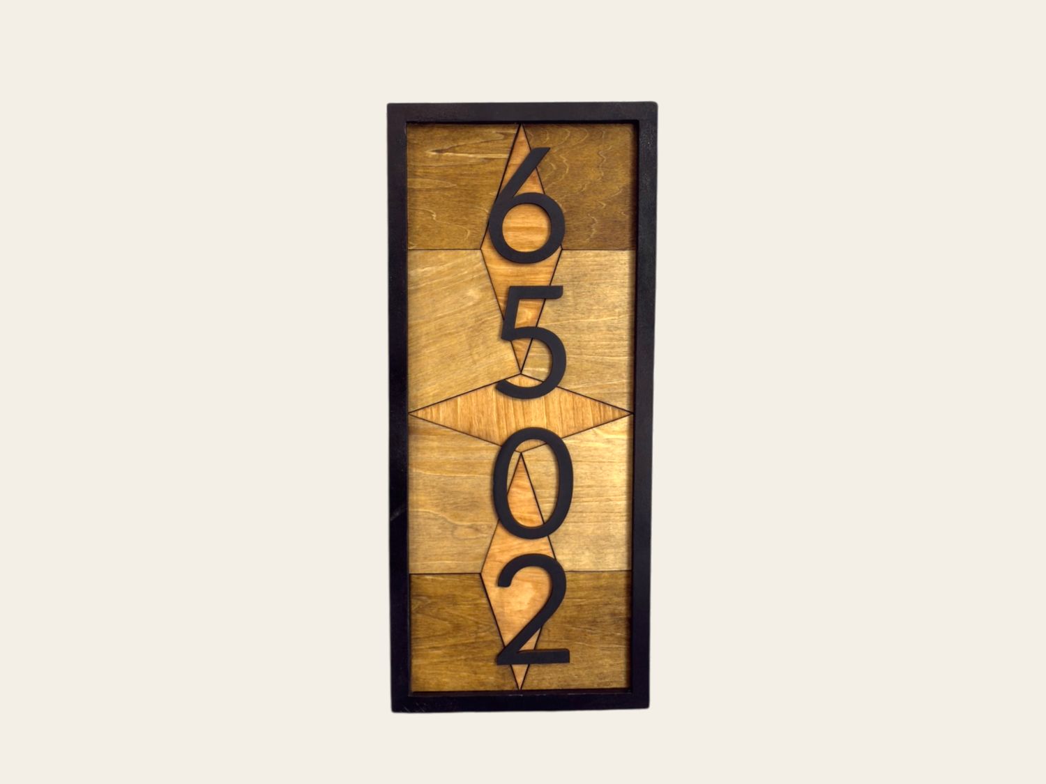 House Number Plaque | Custom Address Sign | Modern House Numbers | Outdoor Address Plaque | Personalized Housewarming Gift