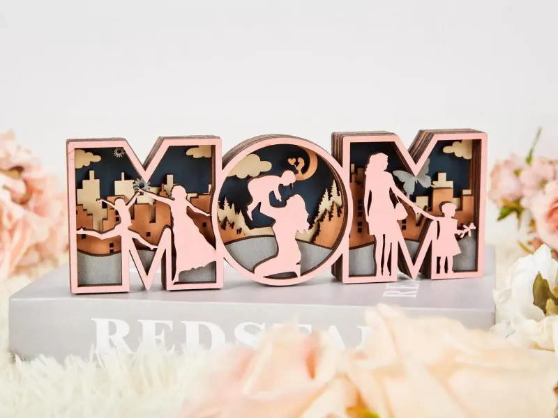 Mother's or Father's Day Poster, Personalized Mom Dad