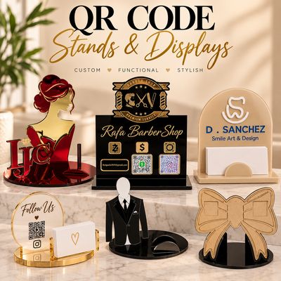 QR CODE STANDS & DISPLAY