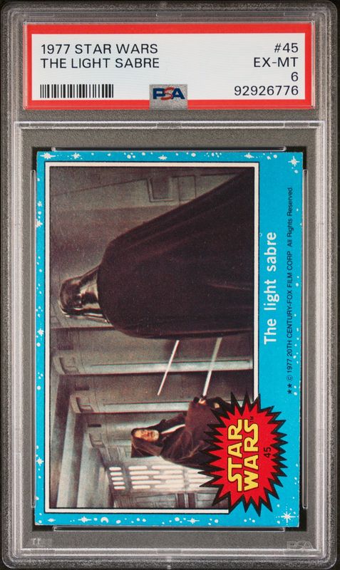 1977 Star Wars #45 The Light Sabre