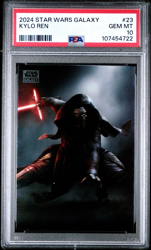 2024 Star Wars Galaxy #23 Kylo Ren PSA 10