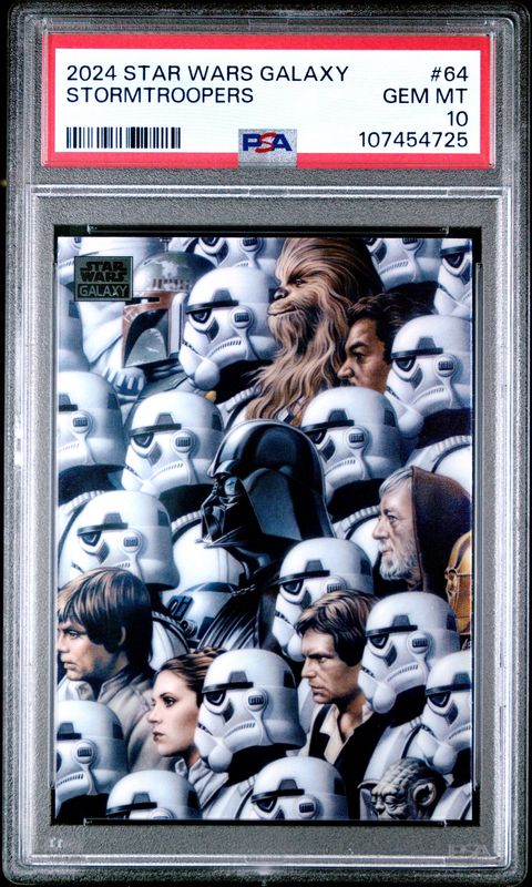 2024 Star Wars Galaxy #64 Stormtroopers PSA 10
