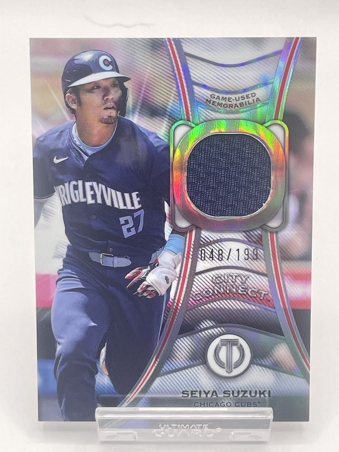 2025 Topps Tribute Seiya Suzuki /199 City Connect Patch Relic