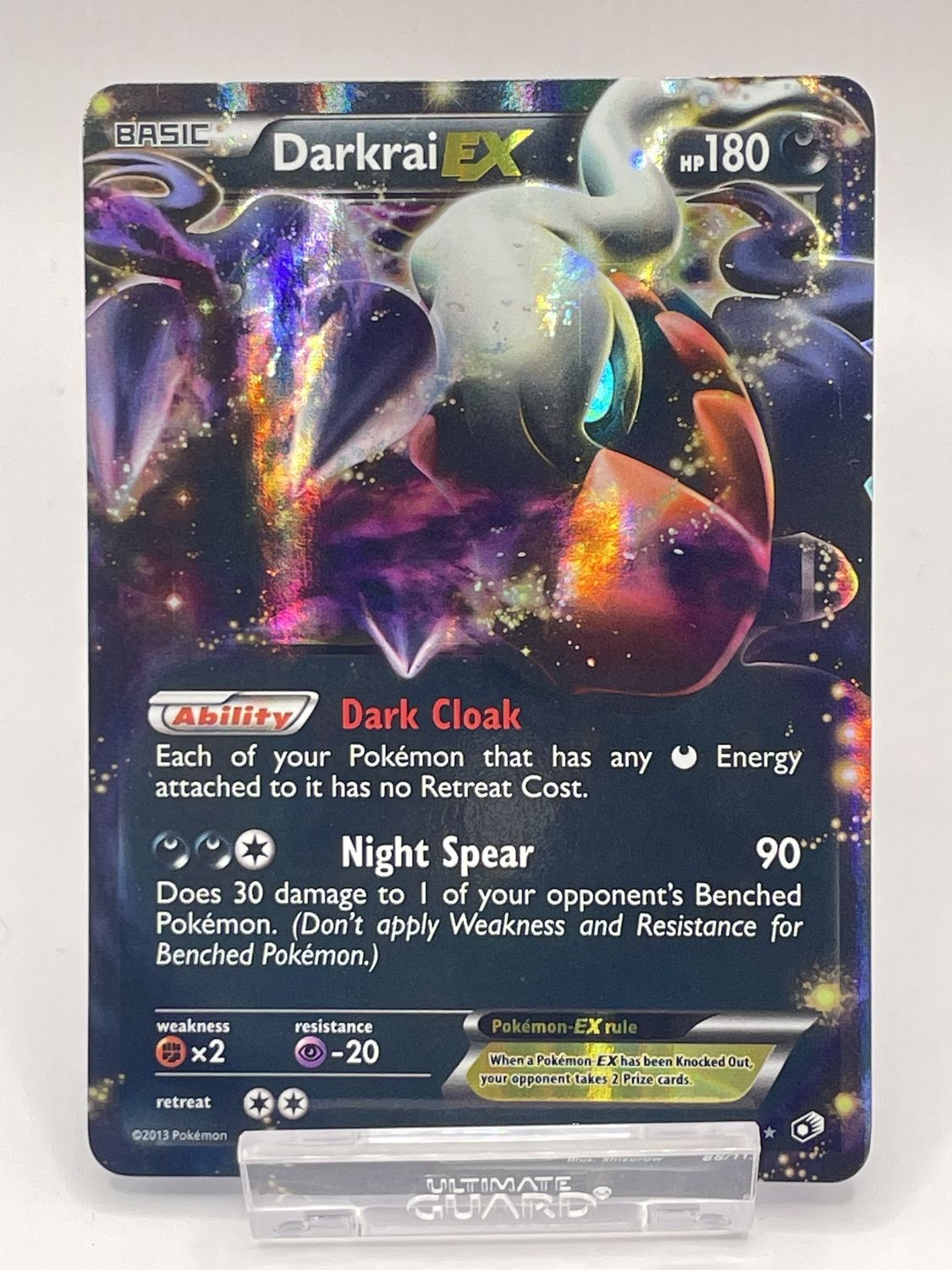 Pokemon Legendary Treasures #113 Darkrai EX