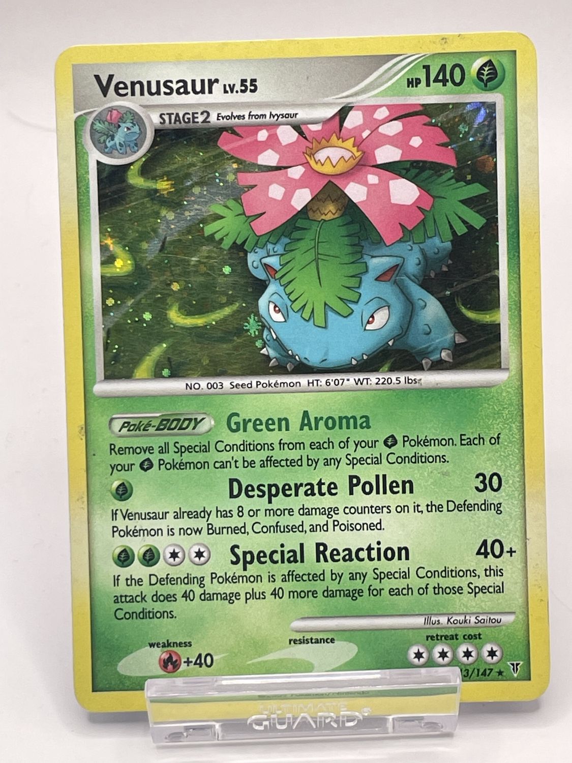 Pokemon Supreme Victors #13 Venusaur LV.55 Holo