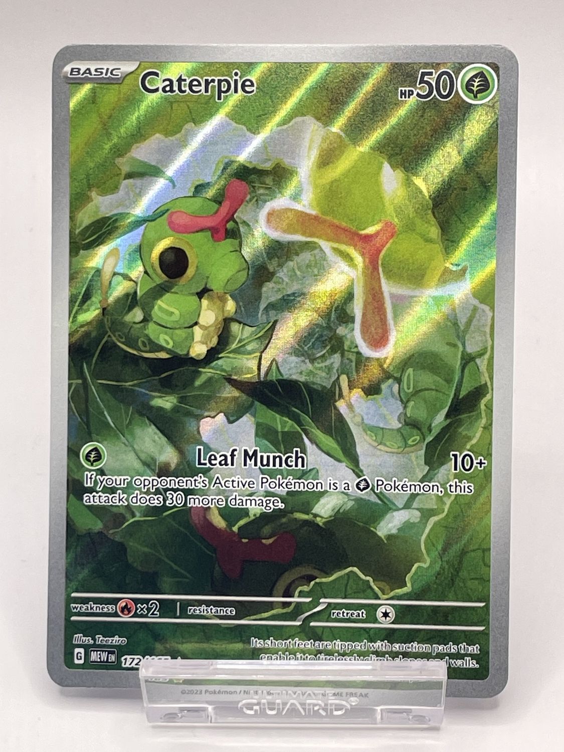 Pokemon 151 #172 Caterpie Illustration Rare