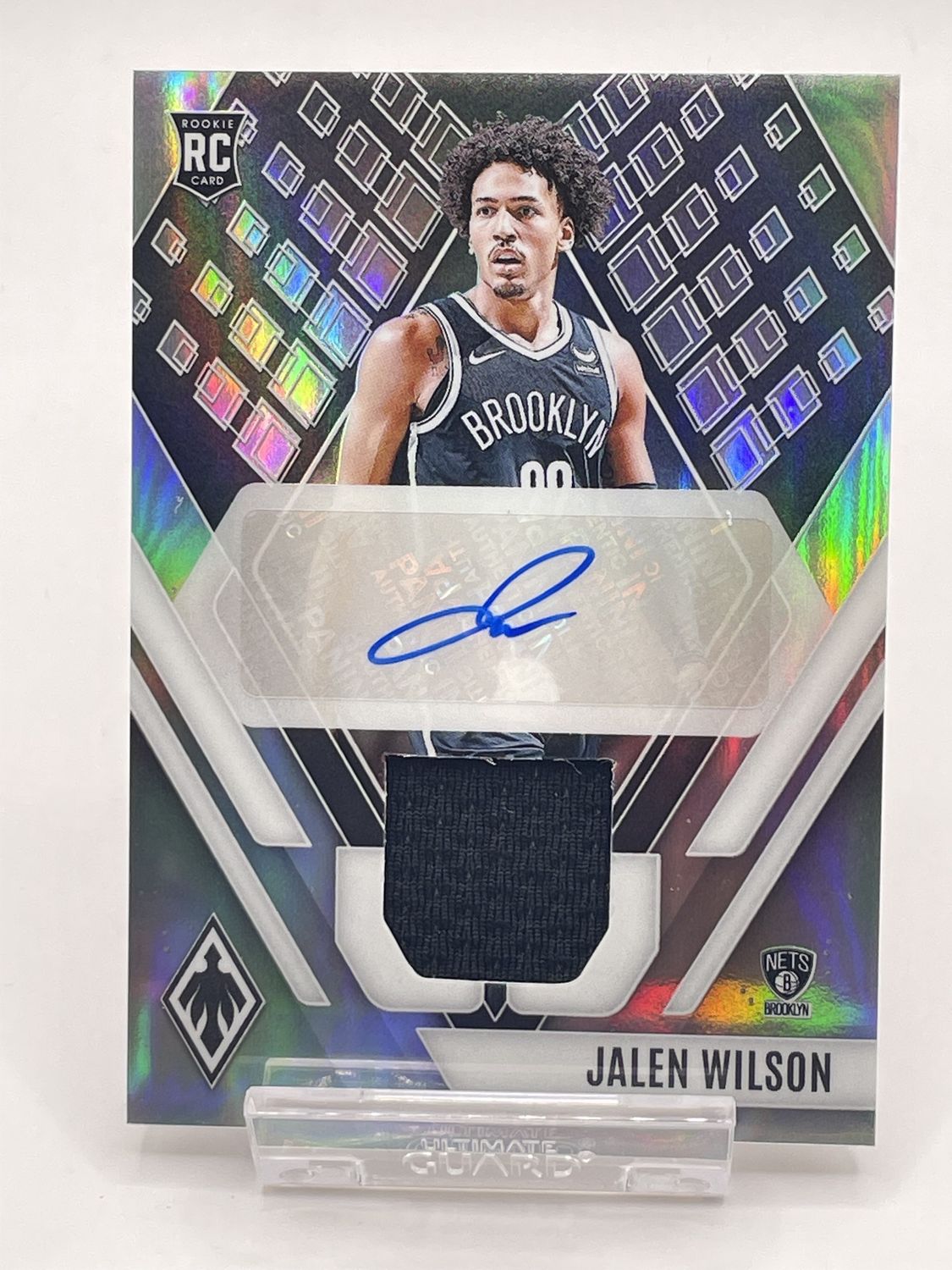 2023-24 Panini Phoenix Jalen Wilson RC Auto /199 Patch Relic Silver