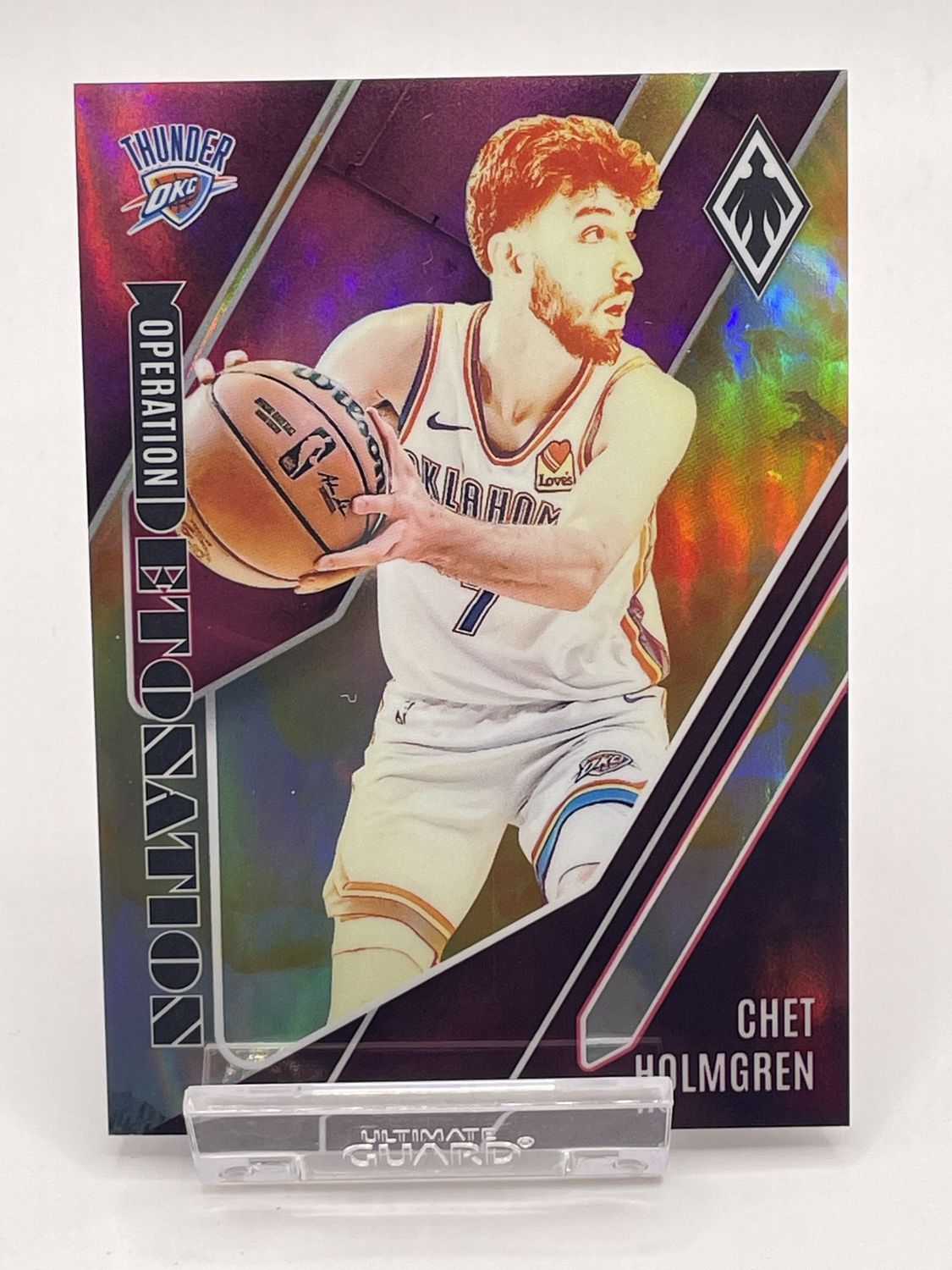 2023-24 Panini Phoenix #6 Chet Holmgren /99 Operation Detonation Pink