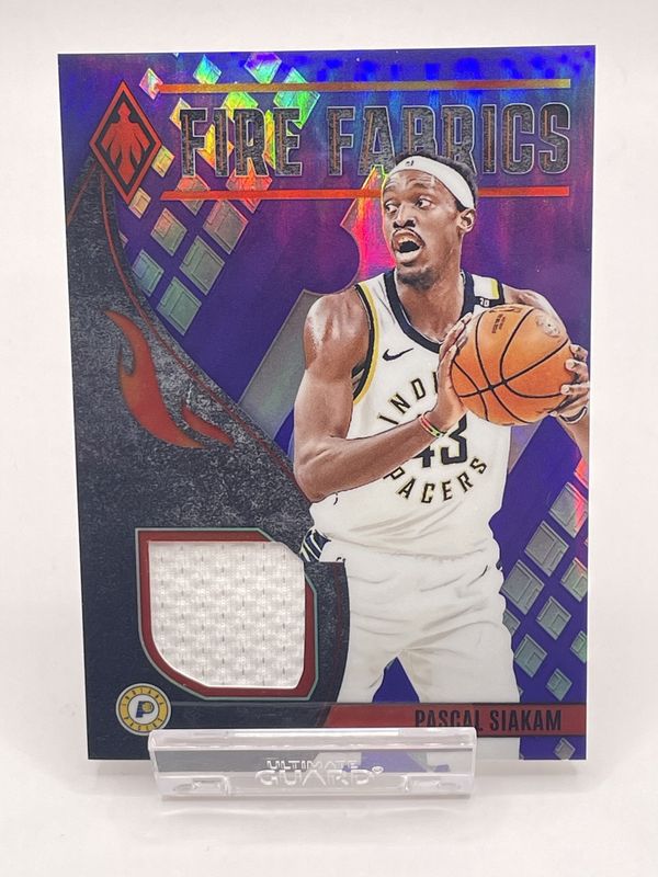 2023 Panini Phoenix #FFPAS Pascal Siakam /99 Fire Fabrics Purple