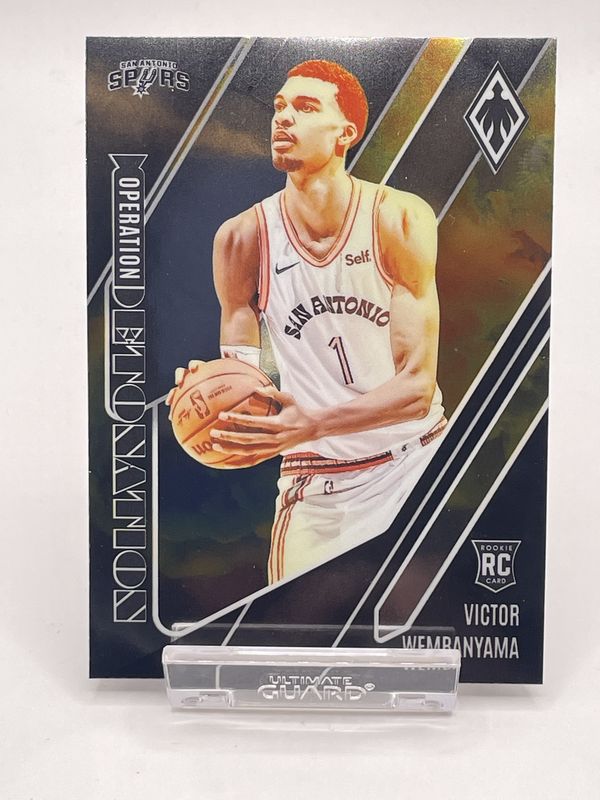 2023-24 Panini Phoenix #4 Victor Wembanyama RC Operation Detonation