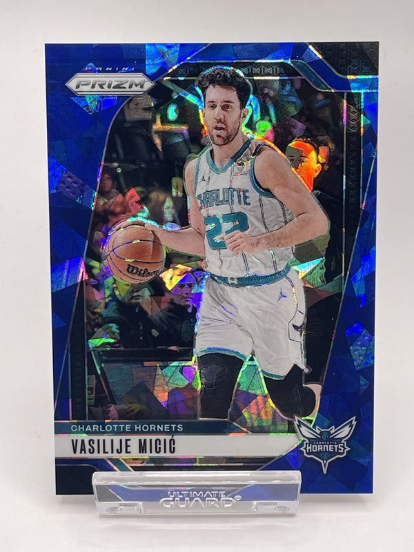 2024-25 Panini Prizm #88 Vasilije Micic /125 Blue Ice Prizm