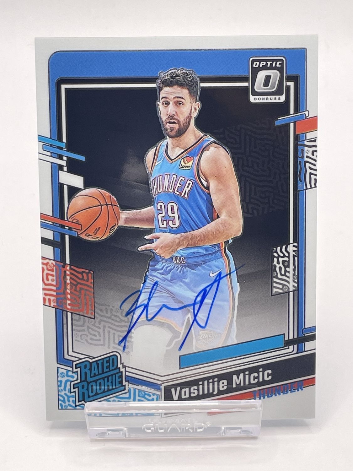 2023-24 Donruss Optic #259 Vasilije Micic Auto