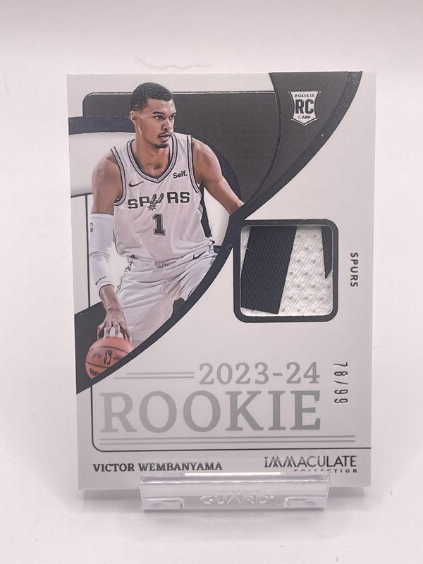 2023 Panini Immaculate #145 Victor Wemabanyama RC /99 Patch
