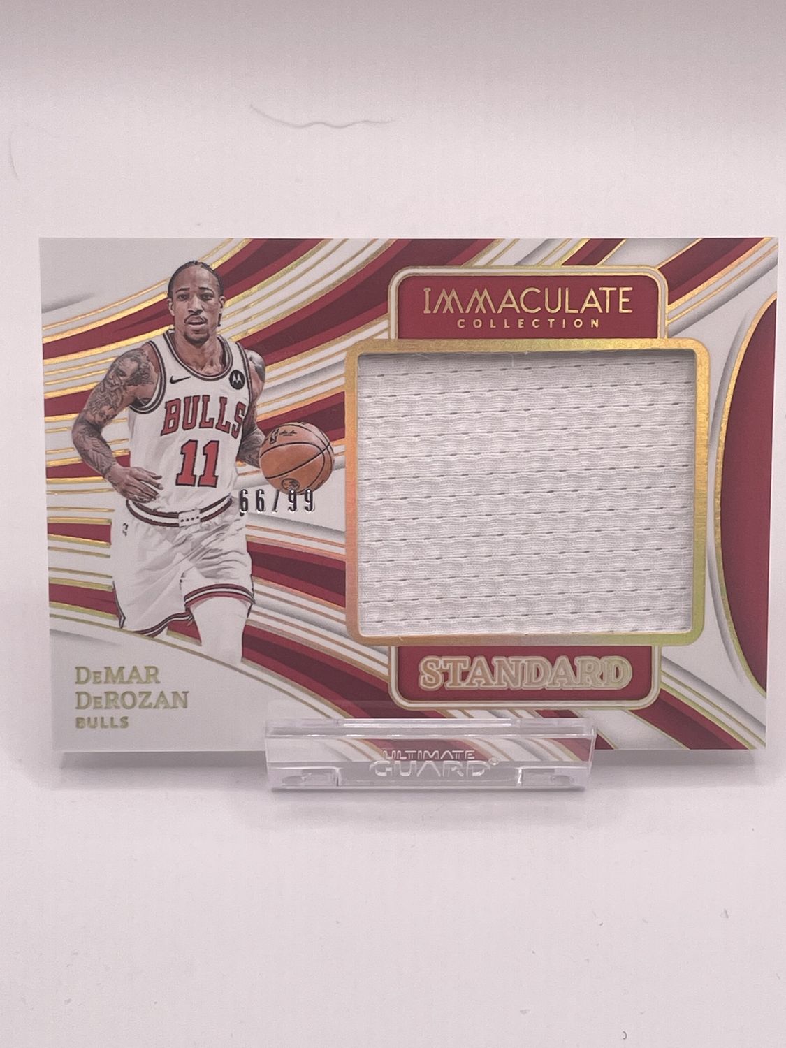 2023 Panini Immaculate #TSTDER DeMar DeRozan /99 Jumbo Patch Relic