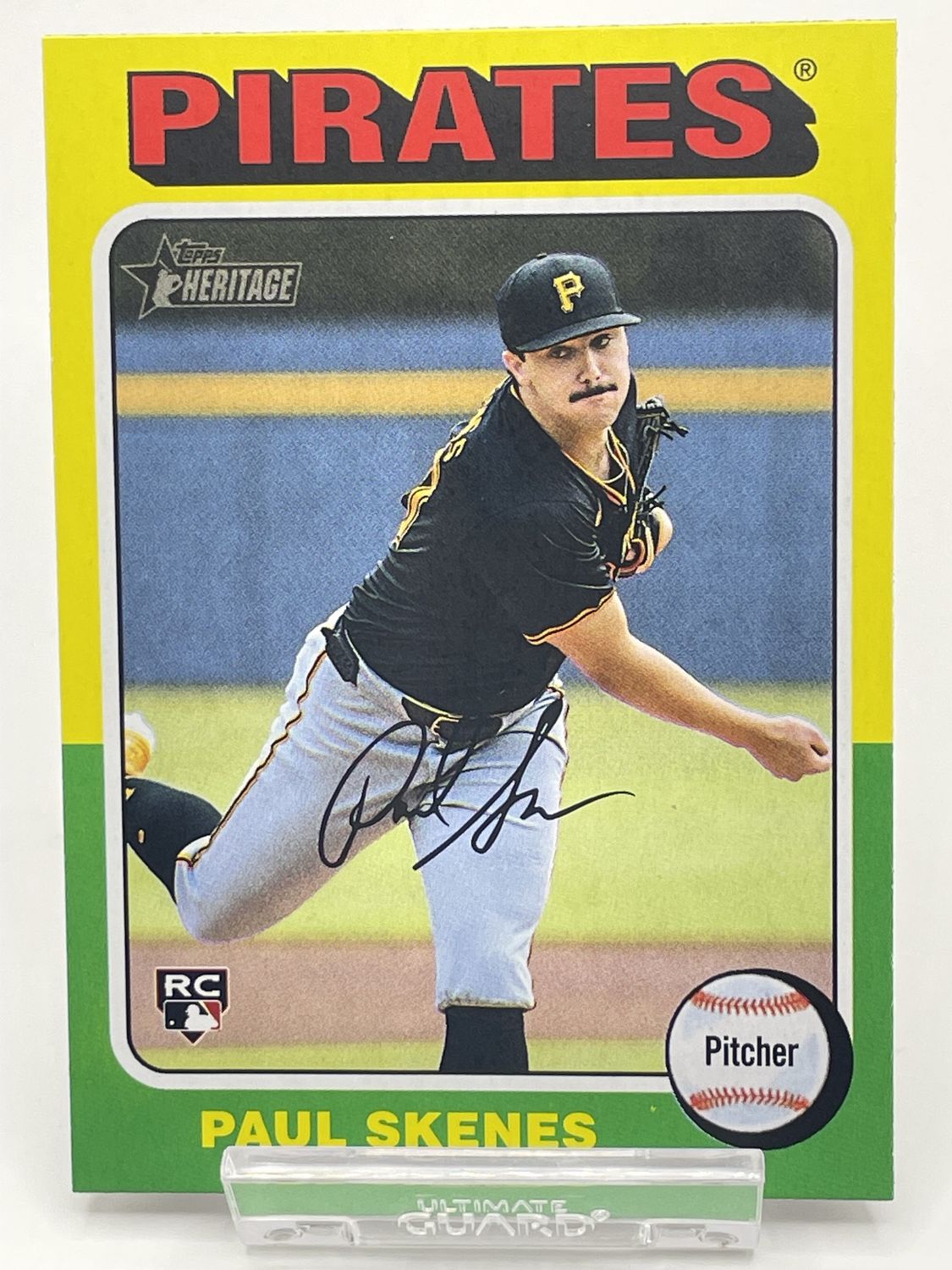 2024 Topps Heritage #594 Paul Skenes RC