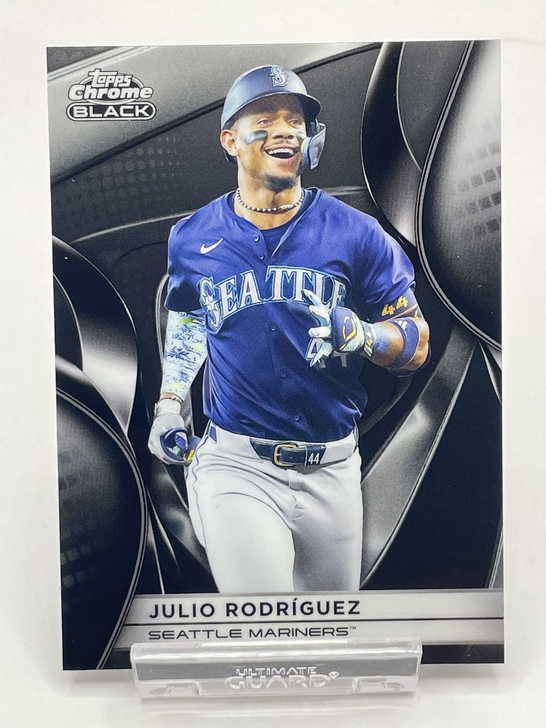 2025 Topps Chrome Black #136 Julio Rodriguez