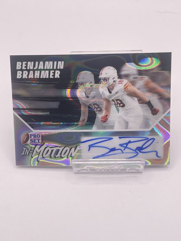 2025 Leaf Pro Set Meta #SMBB2 Benjamin Brahmer Auto /10 In-Motion