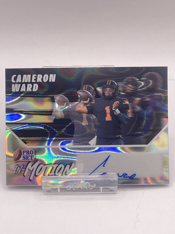 2025 Leaf Pro Set Metal #SMCW1 Cameron Ward RC Auto /10 0 In-Motion