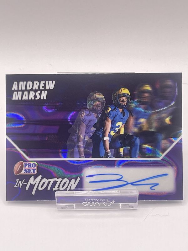 2025 Leaf Pro Set Metal #SMAM1 Andrew Marsh Auto /8 In-Motion