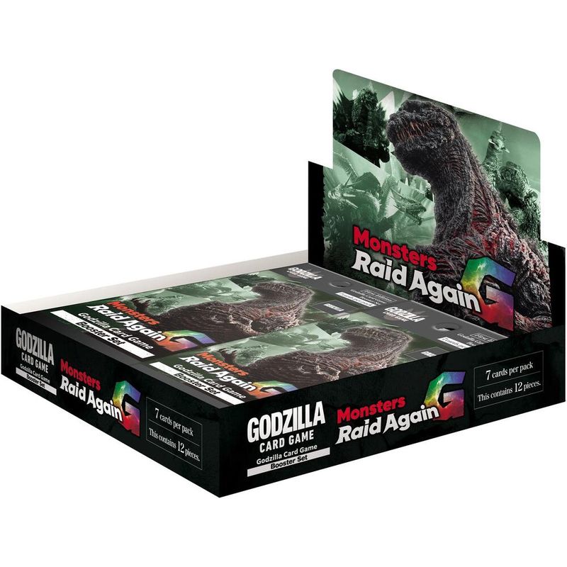 Godzilla Card Game: BP02 The Great Monster Battle Booster Display