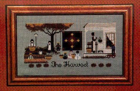 The Harvest by Told in a Garden. Designer Marilyn Leavitt-Imblum Counted cross stitch pattern