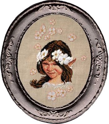 Chipie (Little Devil) by Nimuë Designer Annaïck Chauvel Counted cross stitch Kit