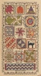 Halloween Quilt Sampler by Rosewood Manor Design. Primitive cross stich pattern Includes charm designer Karen Kluba