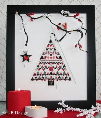 Weihnachtsglanz (Christmas splendor) by UB-Design (Germany) Counted cross-stitch pattern