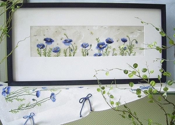 Blauer Horizont (Blue horizon) by UB-Design (Germany) Counted cross-stitch pattern