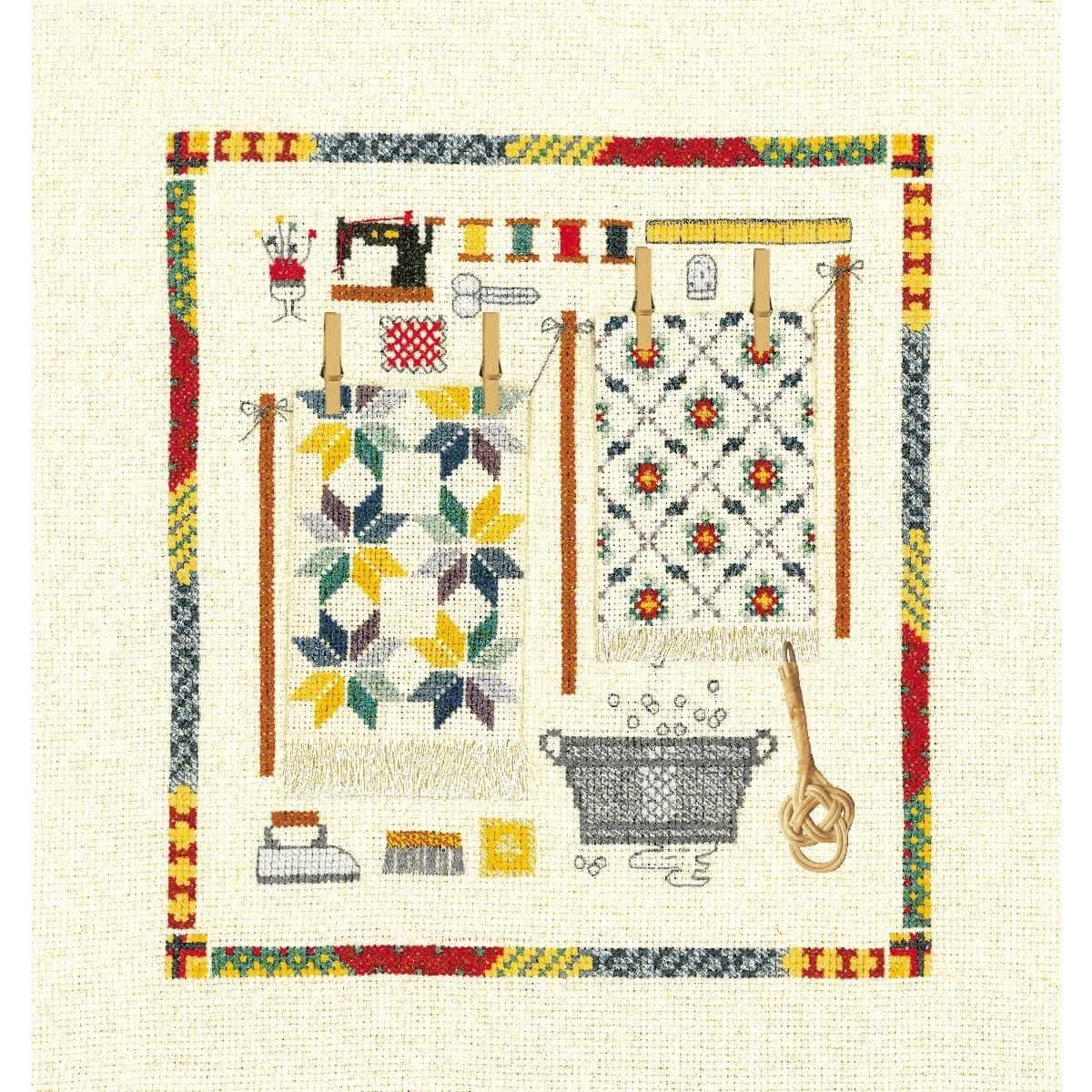 Carpet Accessories by Le Bonheur des Dames Counted cross stitch kit