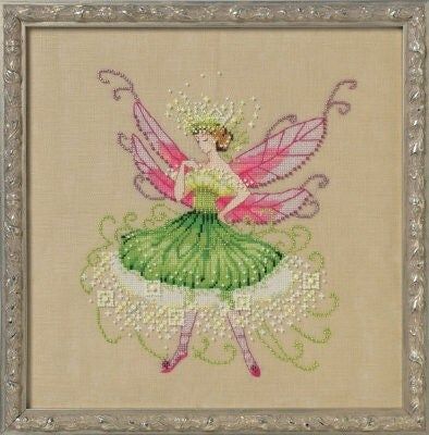 Queen Anne's Lace by Nora Corbett Designs 2019 Poison Pixies Series Cross stitch pattern, Embellishment Pack