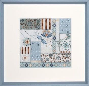 Blue variation (Blaue Variation) by Acufactum Abstract Collection Counted cross-stitch kit