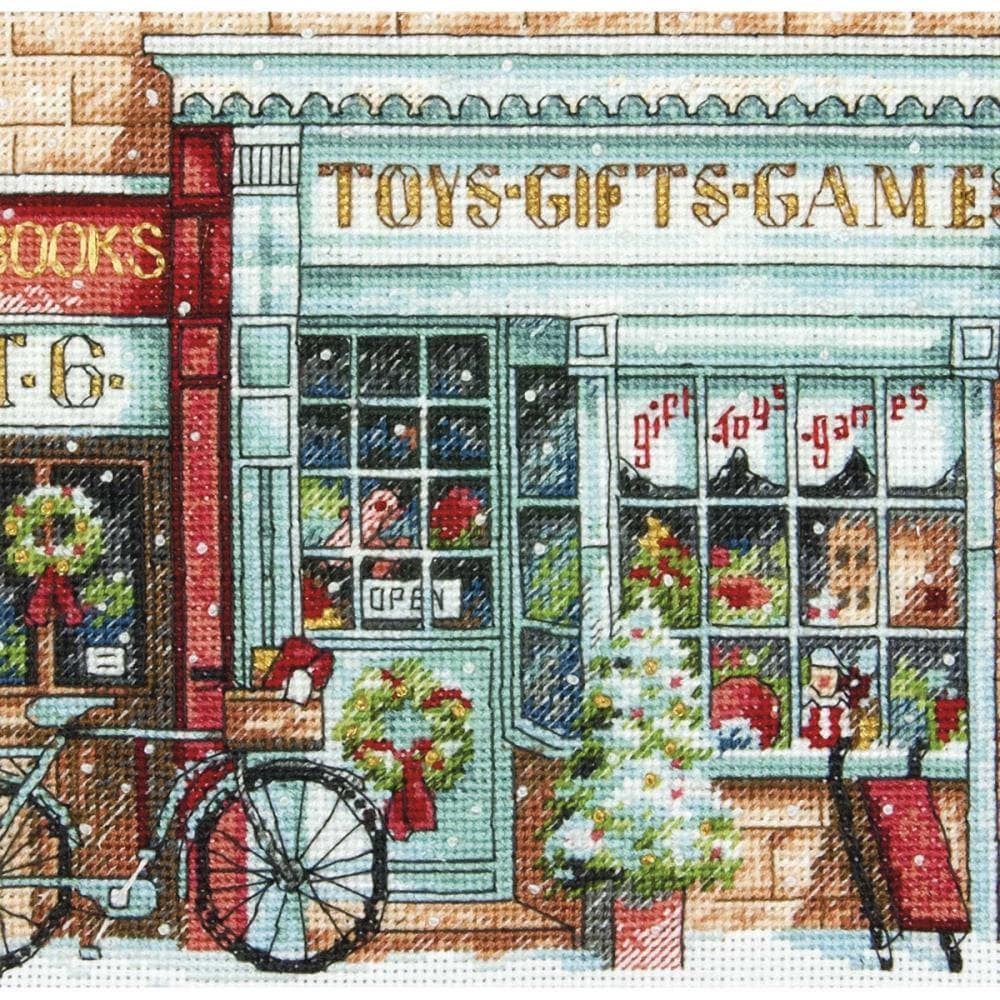 Toy Shoppe by Dimensions Gold Petites Collection 2021 Designer Jim Mitchell Counted Cross Stitch Kit