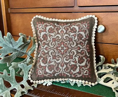 Red Bird by Ink Circles 2025 Counted cross stitch pattern