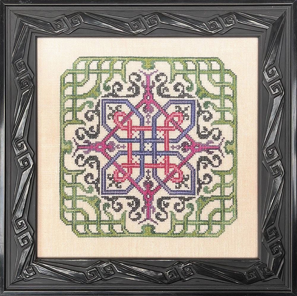 Woven Clover by Ink Circles 2024 Counted cross stitch pattern
