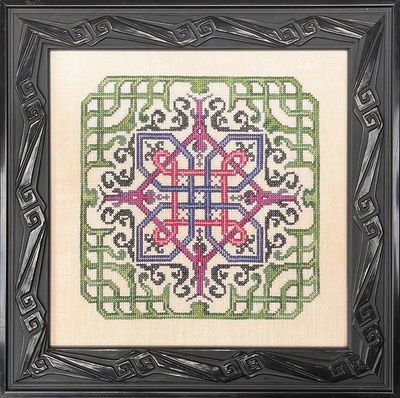 Woven Clover by Ink Circles 2024 Counted cross stitch pattern