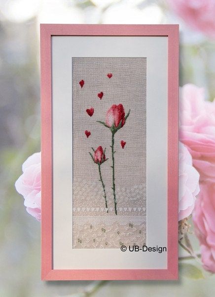 One year (Ein Jahr lang) by UB-Design (Germany) Book with Counted cross-stitch patterns