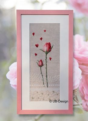 One year (Ein Jahr lang) by UB-Design (Germany) Book with Counted cross-stitch patterns