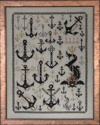 Anchors of the Kingdom by Rosewood Manor Design. Cross stich pattern designer Karen Kluba, released 2020