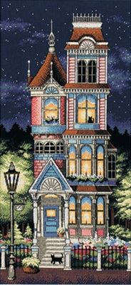 Victorian Charm by Dimensions Classic House Counted Cross Stitch Kit