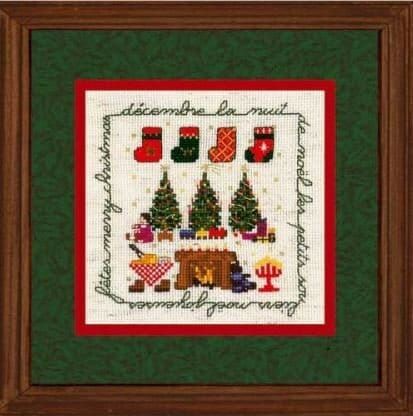 December By Night by Le Bonheur des Dames Counted cross stitch kit