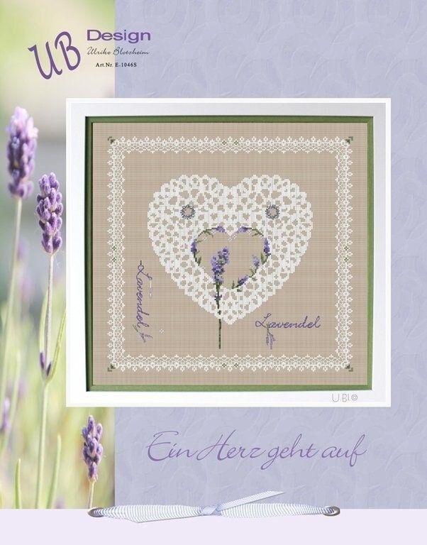 Ein Herz geht auf (A heart opens up) by UB-Design (Germany) Counted cross-stitch pattern