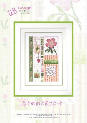 Sommerzeit (Summertime) by UB-Design (Germany) Counted cross-stitch pattern E-1034S