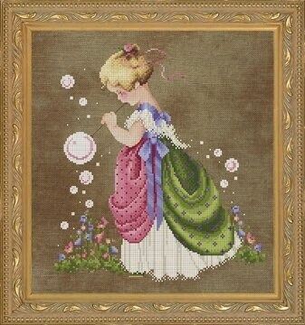 Isabella&#39;s Garden by Lavender &amp; Lace Cross stitch pattern. Designer Marilyn Leavitt-Imblum released 2008